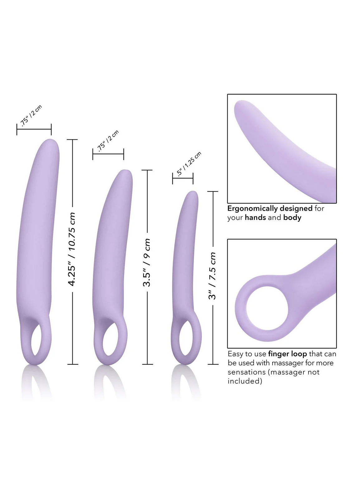 ALENA SET OF 3 DILATORS