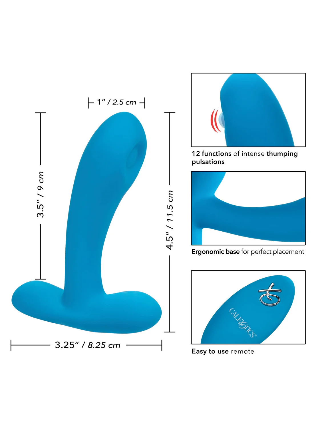 SILICONE REMOTE PULS PLEASER