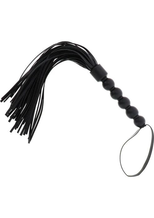 SHORT BEADED FLOGGER WHIP