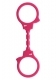 STRETCHY FUN CUFFS pink